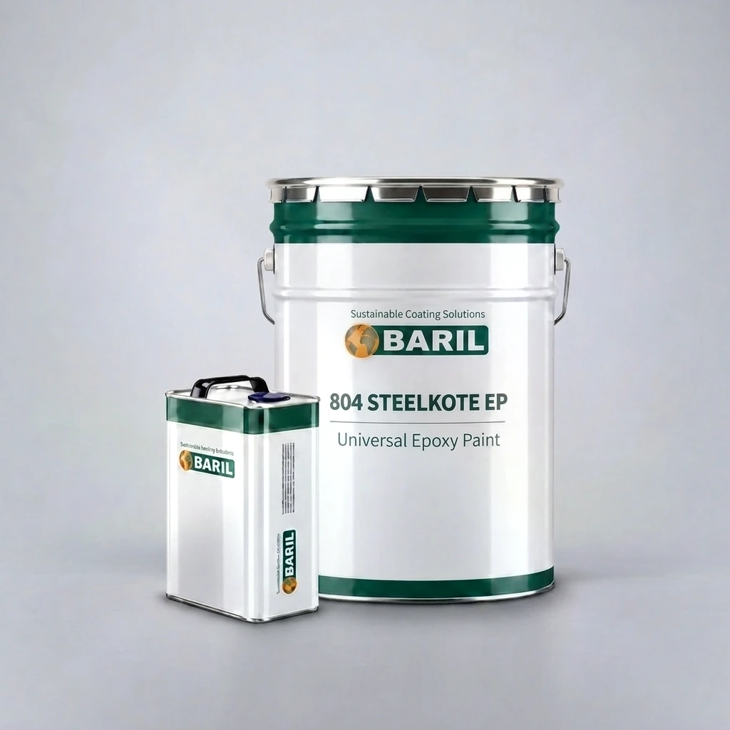 Baril 804 Steelkote EP – Farba Epoksydowa na Stal i Beton 20L