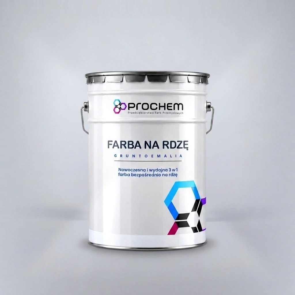 Prochem – Farba na rdzę 3 w 1 – Gruntoemailia Alkidowa 20L