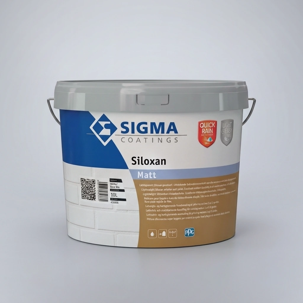 Sigma Siloxan – Farba do elewacji 10L