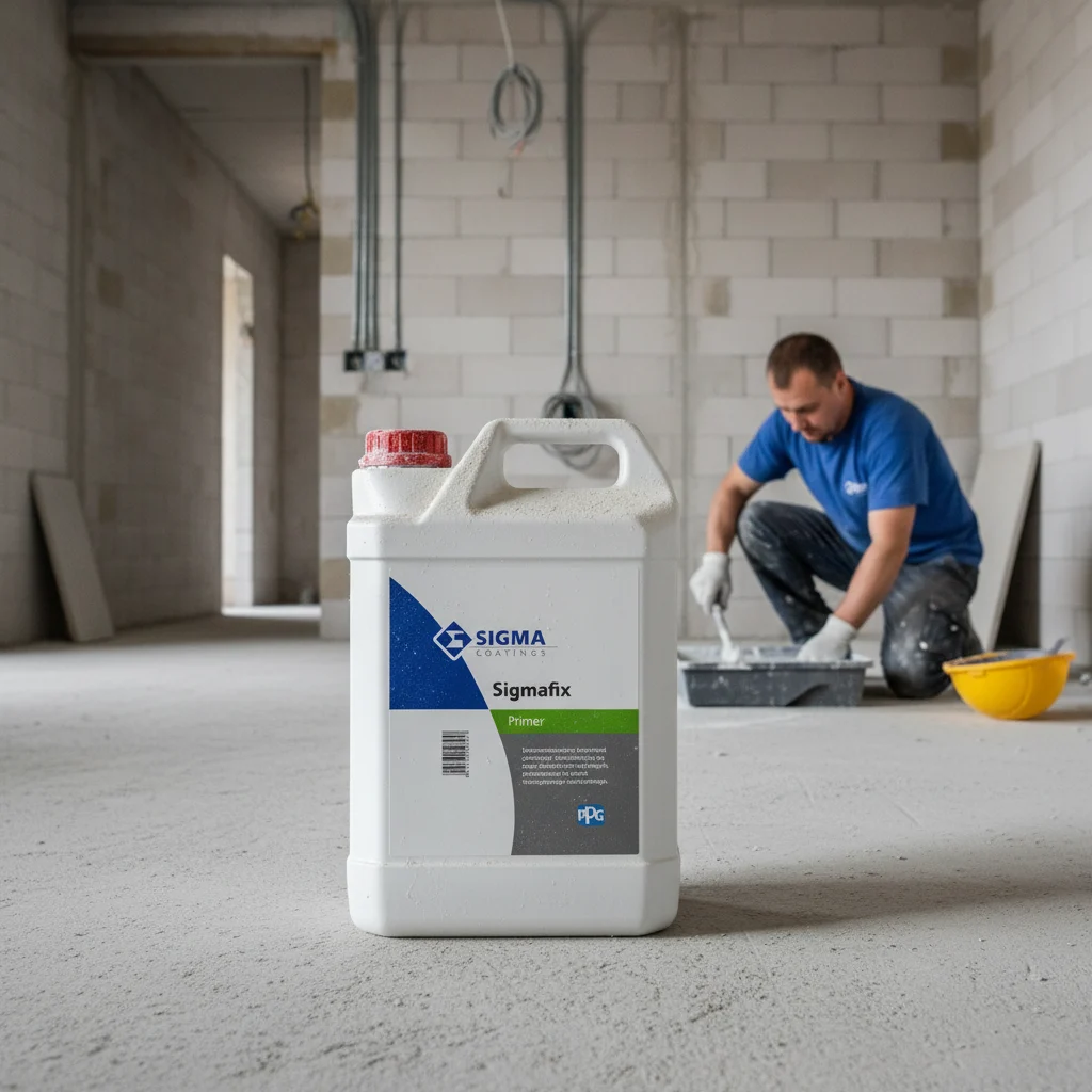 Sigmafix Universal w przygotowywanym wnętrzu — aranżacja produktu