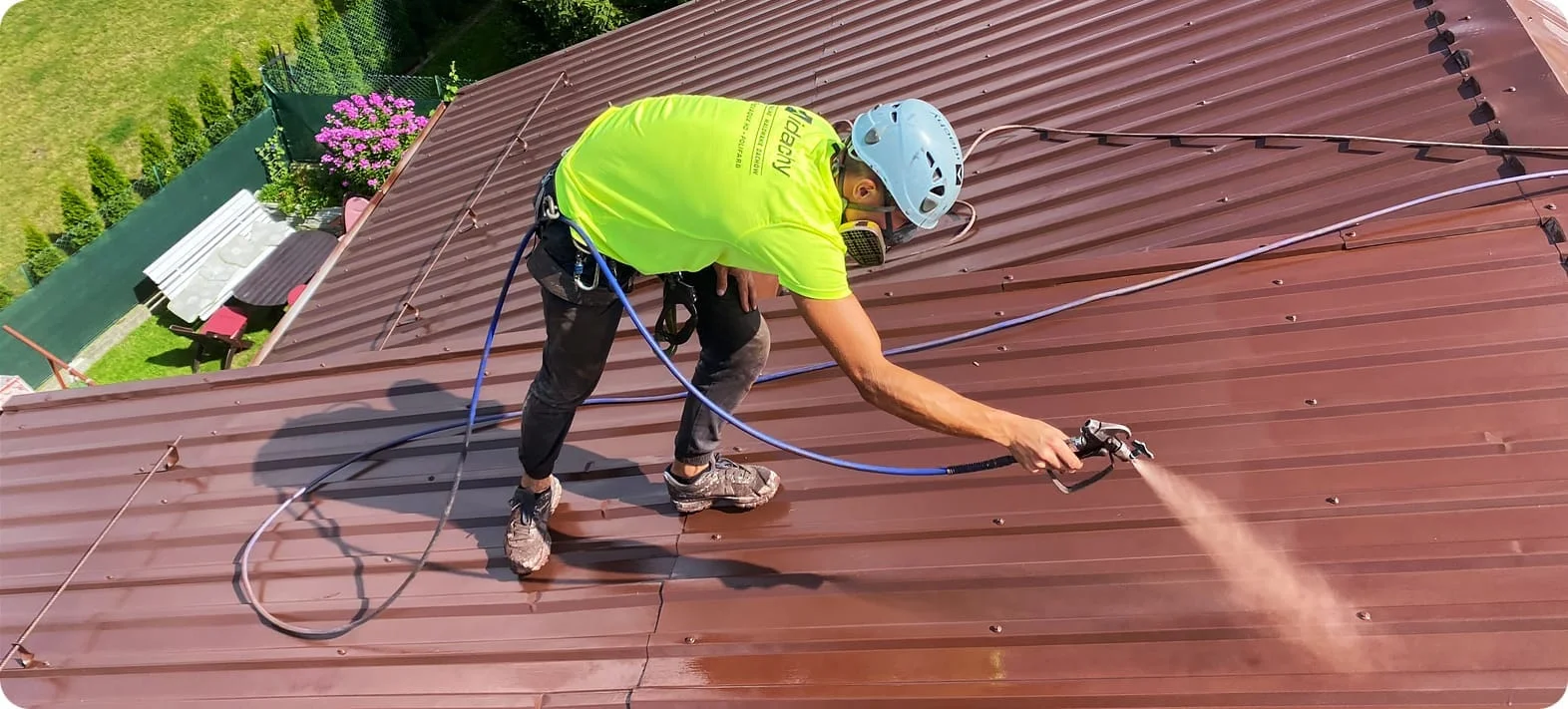 Which paint for painting a sheet metal roof should I choose?