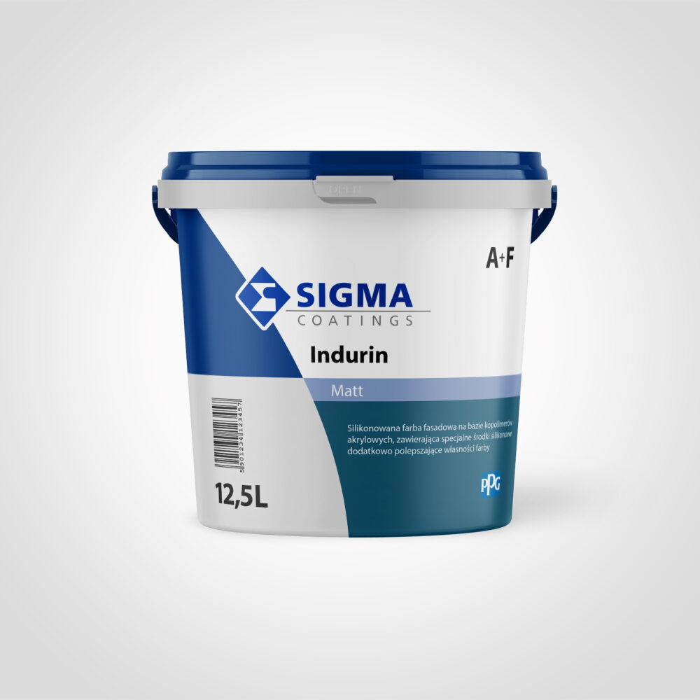 Facade Paint – Sigma Indurin 12.5 L – White – RAL 9003