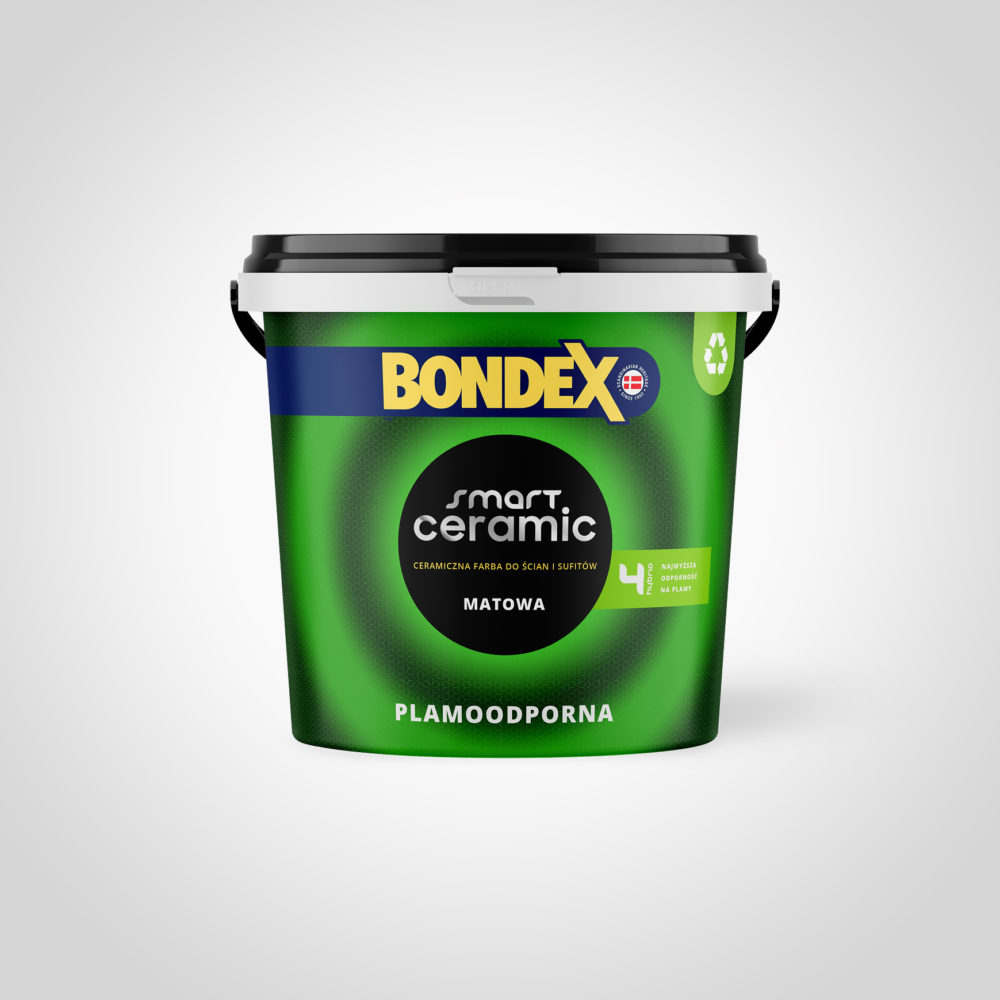 Ceramic Paint, White – Bondex Smart Ceramic 9 L