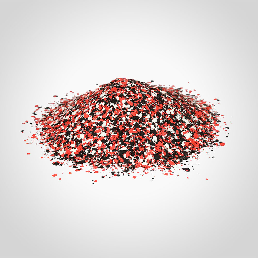 Decorative flakes – for floors 0.5 kg – Red