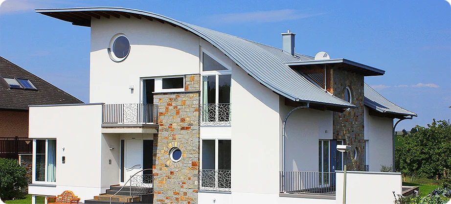 Concave roof – an alternative to pitched and convex structures