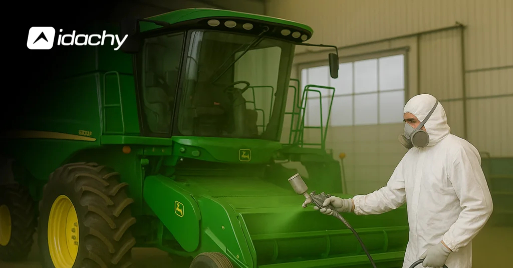 Jak pomalować traktor